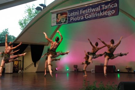 Fragment festiwalu tańca